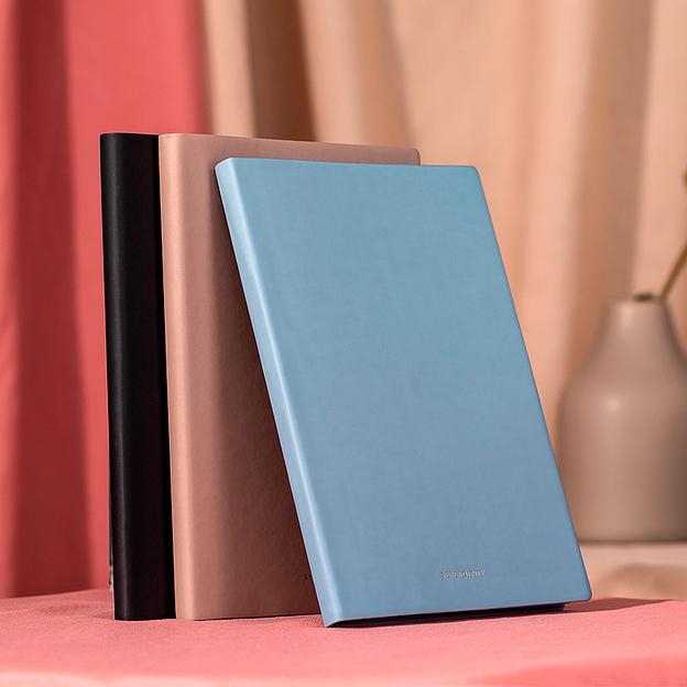 Блокнот Deli 22284BROWN 210х143мм искусст. кожа 96л коричневый фото 5