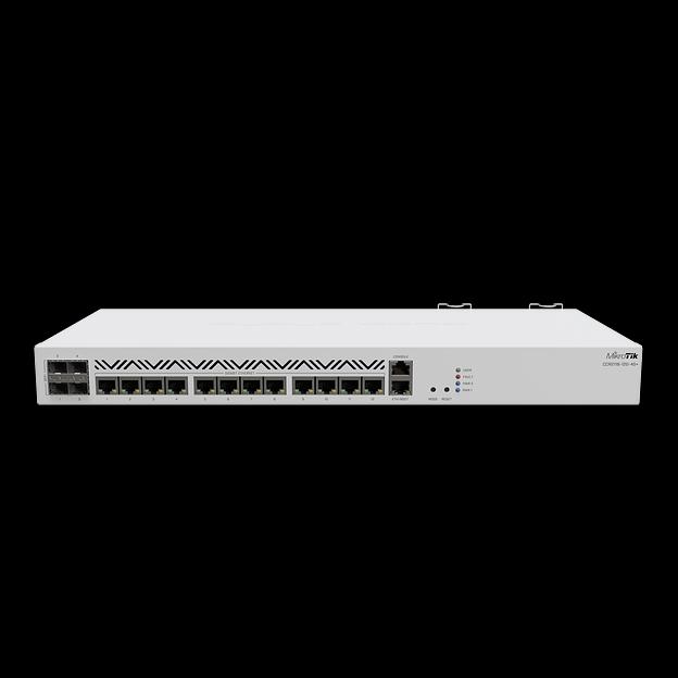 Маршрутизатор 1000M 12PORT 4SFP+ CCR2116-12G-4S+ MIKROTIK фото 1