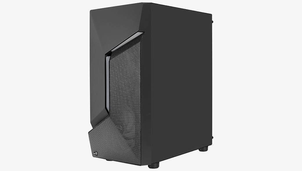 Корпус MidiTower AEROCOOL SCAPE-G-BK-v2 black (4711099471546) (без блока питания) фото 5