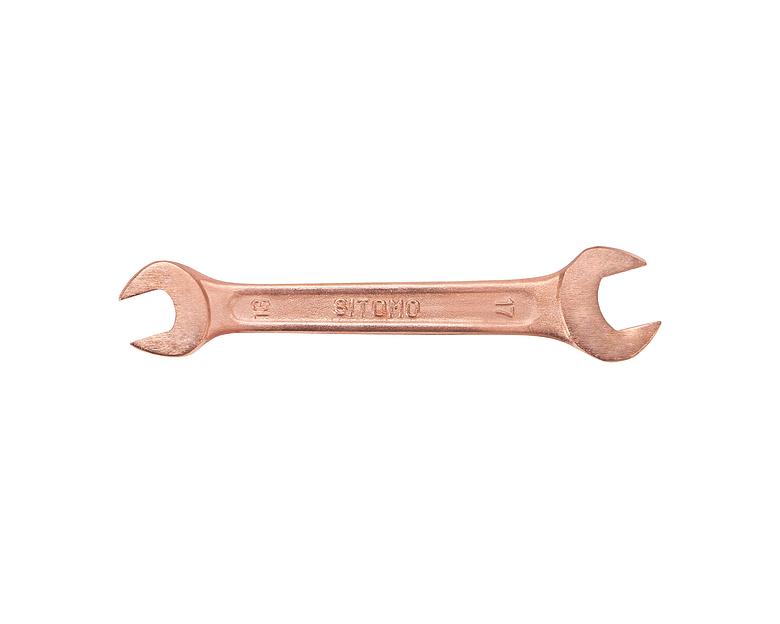 Ключ гаеч. рожковый двуст.  13x17 омедн. SIT с поверкой фото 1