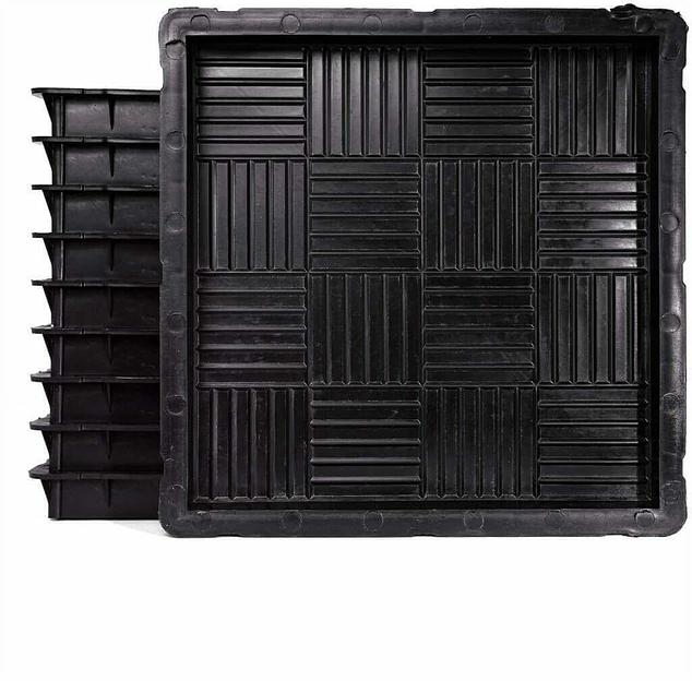 Формы тротуарной плитки размер паркет 30×30×3 см опт фото 1