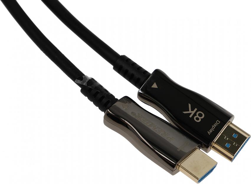 Кабель соединительный аудио-видео Premier 5-806 100.0 HDMI (m)/HDMI (m) 100м. позолоч.конт. черный фото 1