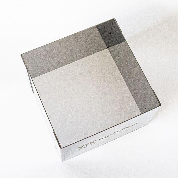 Форма для выпечки и заморозки Квадрат 140х140 мм высота 100 мм фото 2