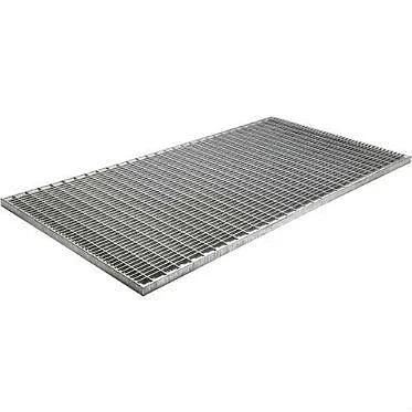 Придверная грязезащитная решётка стальная 500х1000 мм ОПТ фото 2