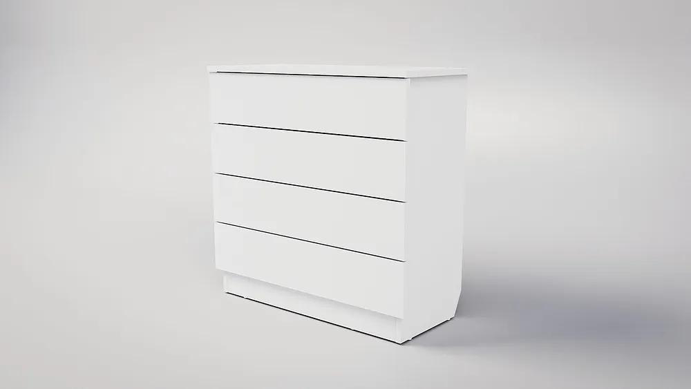 Комод с 4 ящиками Cliq 75х33x73 см фото 1