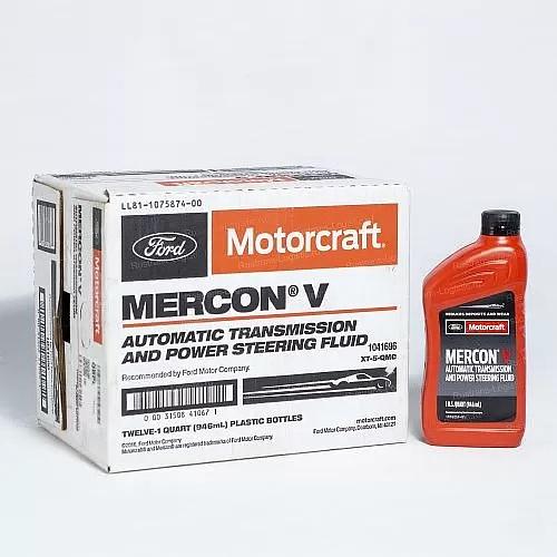 Трансмиссионное масло Ford Motorcraft ATF Mercon V, (Америка), 1 л. ОПТ фото 1