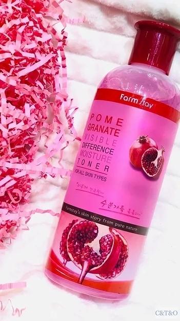 farm stay Восстанавливающий Тонер с Гранатом / Омолаживающий / 350мл / POMEGRANATE Visible Difference Moisture TONER фото 1