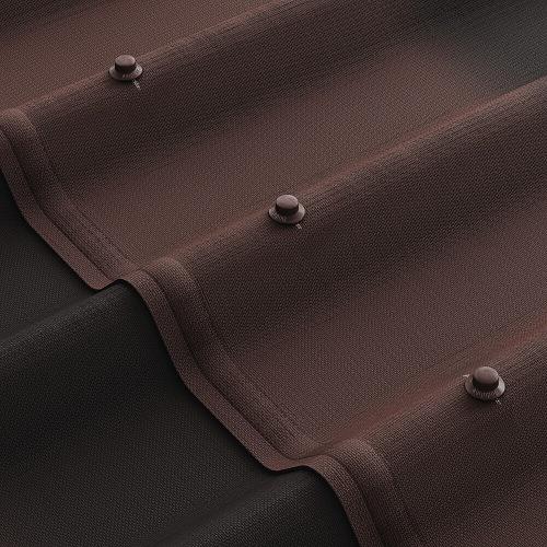 Ондулин «Черепица» коричневый опт фото 2