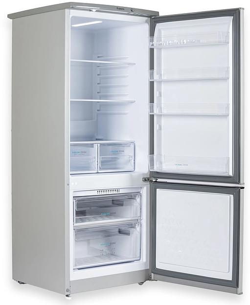 Холодильник Бирюса Б-M551 2-хкамерн. серебристый мат. фото 4