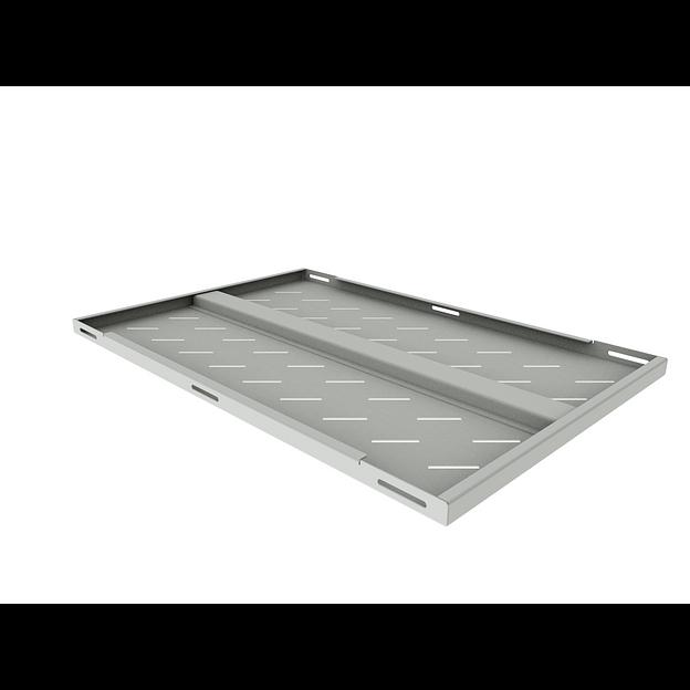 Полка стационарная усиленная для шкафов глубиной 1000мм, (глубина полки 710мм) распределенная нагрузка 250кг, цвет-серый (SNR-SHELF-10071-250G) фото 3