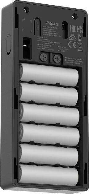 Видеозвонок Aqara Smart Video Doorbell G4 черный фото 2