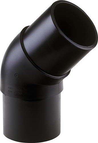 Отвод 160 45 гр ПЭ100 SDR11 литой полиэтиленовый фото 1