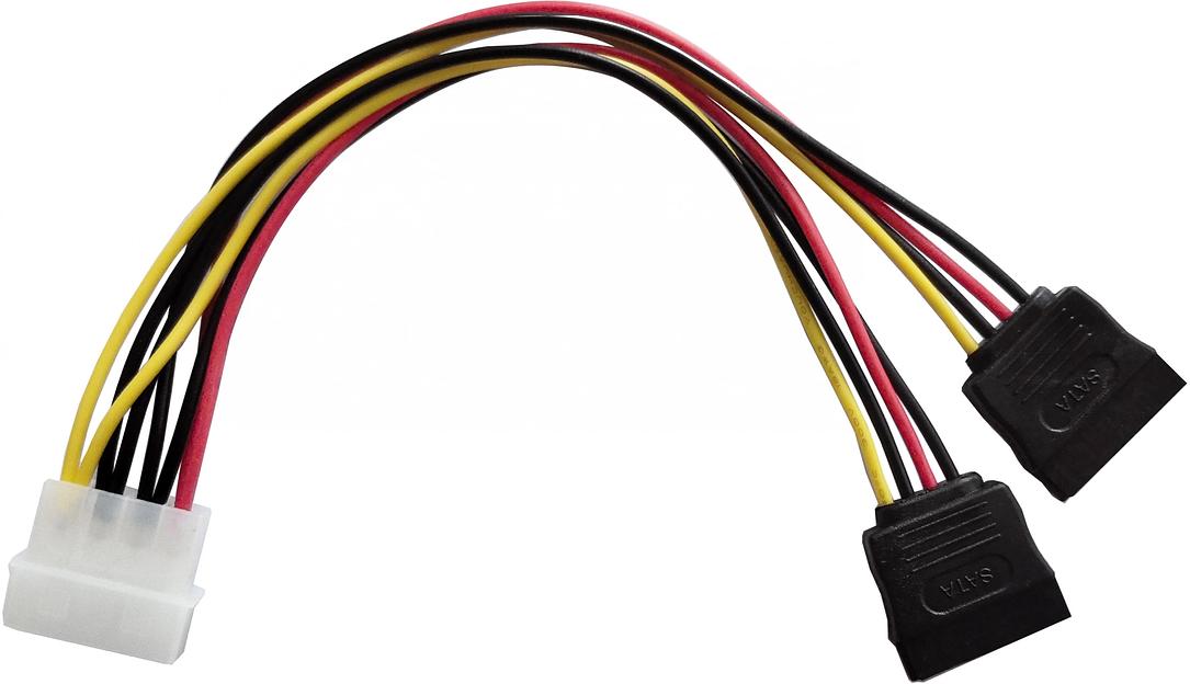 Кабель Buro Molex 8980 SATA (BU-MOLEX-2XSATA) фото 1