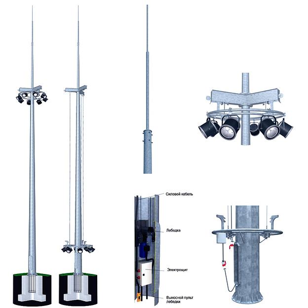 Пруток стальной оцинкованный 18 мм х 3м фото 1
