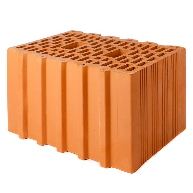 Поризованный блок 10,7 НФ 380х250х219 мм фото 1