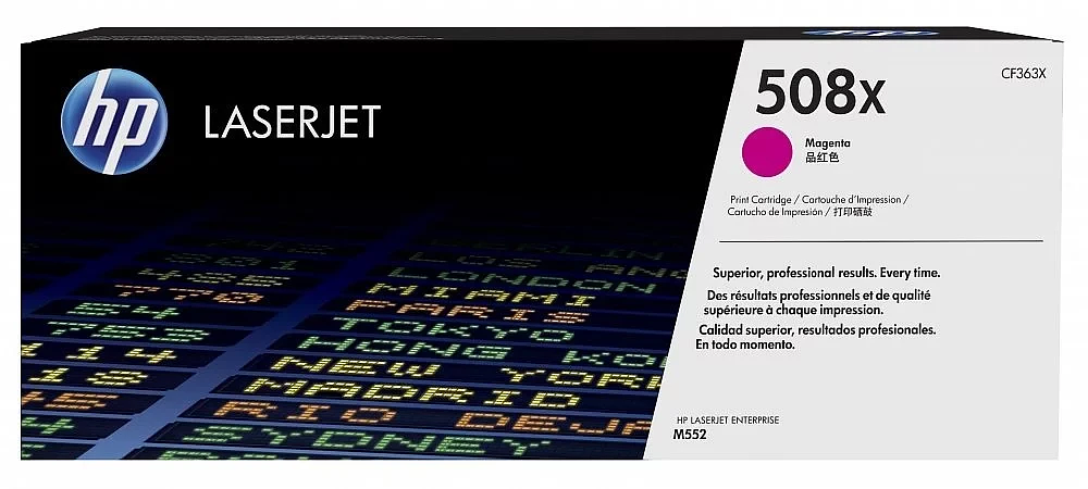Картридж HP CF363X (№508X) Magenta фото 1