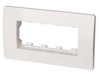 Каркас в сборе с рамкой под 2 модуля VIVA (для монтажа ЭУИ в коробки код 10123) фото 1