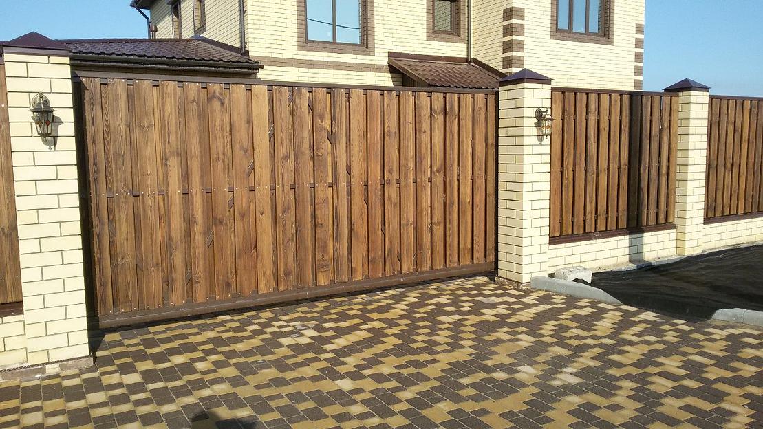 Заборы из дерева опт фото 4