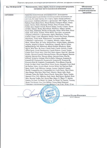 Масляные духи Blue Man (Emaar) 6 мл фото 3