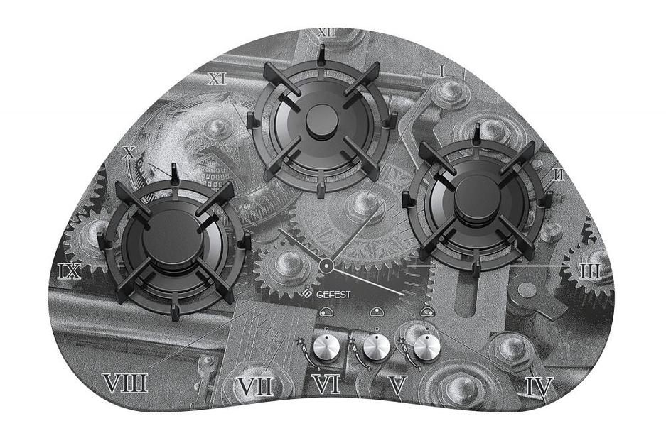 Газовая варочная поверхность Gefest СГ СН 2120 К1 серый фото 1