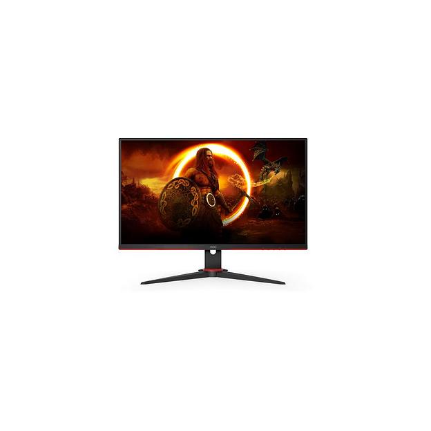 23.8" Монитор AOC Gaming 24G2SAE, 1920x1080, VA, 165Гц, 2хHDMI, 1хDP, черный/красный фото 1