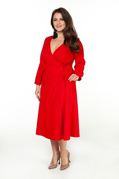 Платье женское  6047/01/Красный  фото 3