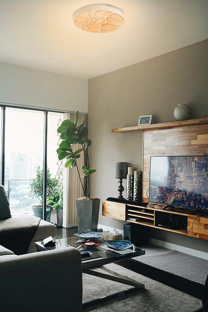 Светильник светодиодный ДБО-75 настенно-потолочный управляемый SHELL RGB 230В 3000-6500K 6000Лм 500x80мм с RGB подсветкой фото 3