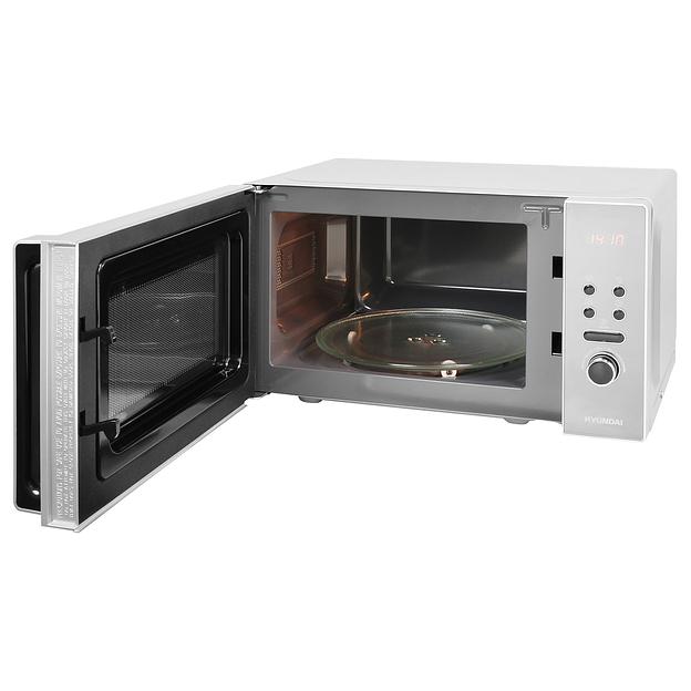 Микроволновая Печь Hyundai HYM-D3002 20л. 700Вт серебристый фото 2