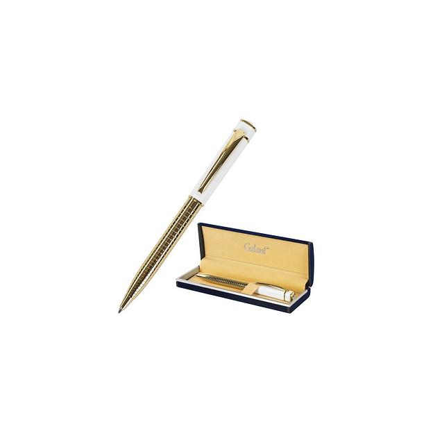 Ручка шариковая GALANT Mont Pelerin 141661 корп.золотистый d=0.7мм чернила синий коробка подарочная фото 1