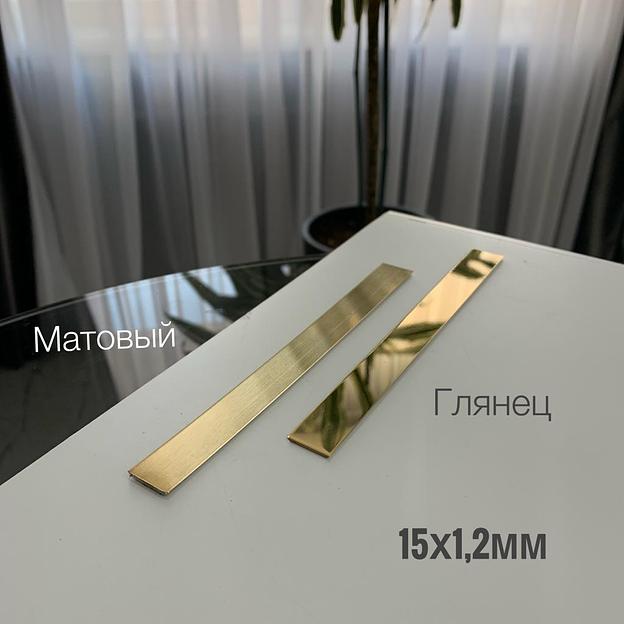Профиль плоский стальной 15×1,2 мм ОПТ фото 1