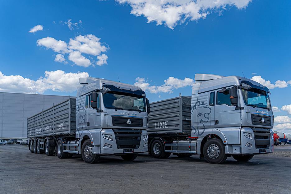 Зерновоз бортовой облегченный 46 м³ фото 5