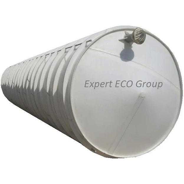 Резервуар 40 м³ цилиндрический из полипропилена для воды фото 1