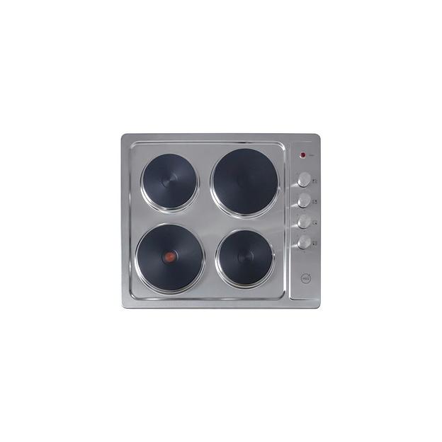 Электрическая варочная поверхность MBS PE-610, конфорок: 4 шт., нержавеющая сталь, независимая, нержавеющая сталь фото 1