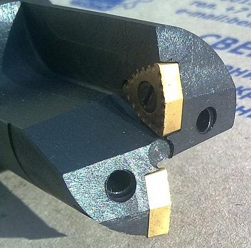 Сверло для сверления рельс с подводом СОЖ фото 1