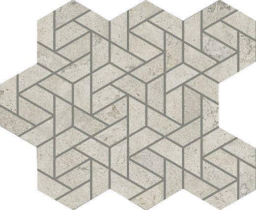 Мозаика Italon Metropolis Absolut Silver Mosaico Icon 28,6х34,7 фото 1