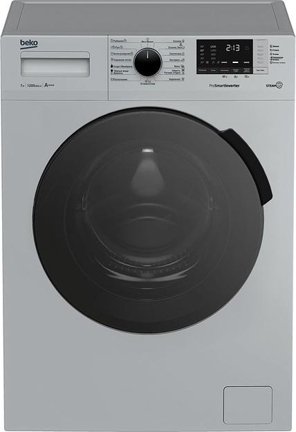 Стиральная машина Beko RSPE78612S класс: A+++ загр.фронтальная макс.:7кг серебристый фото 1