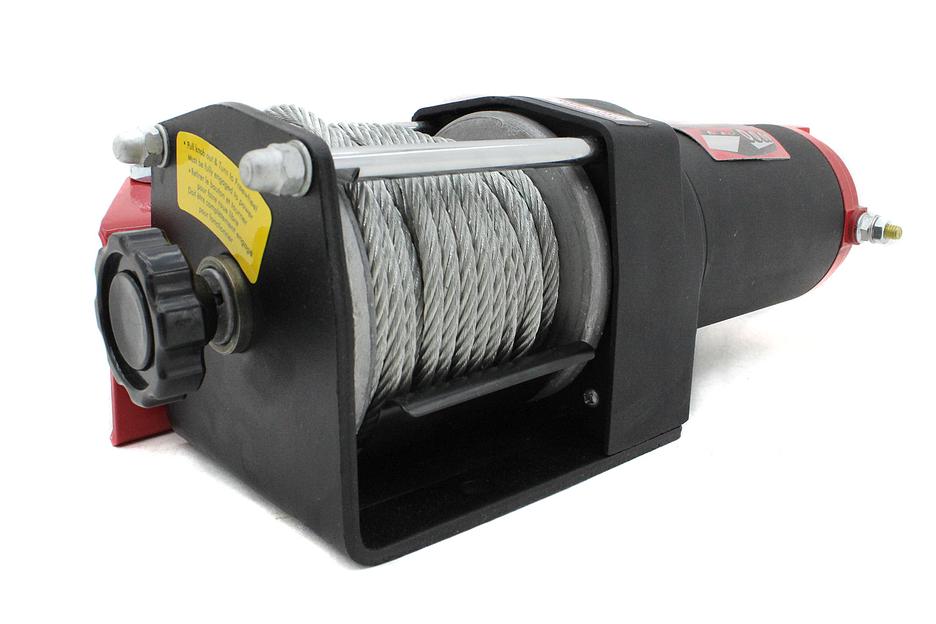 Лебедка для квадроцикла 12В 2000 lbs стальная усиленная ОПТ фото 3