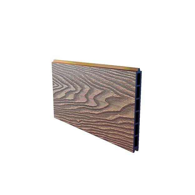 Доска заборная двухсторонняя фактура дерева 3D из ДПК PG Jim, опт фото 1