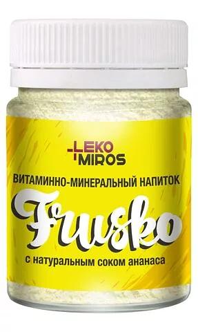 Сухой лимонад Frusko «Ананас» концентрат сокосодержащий фото 1