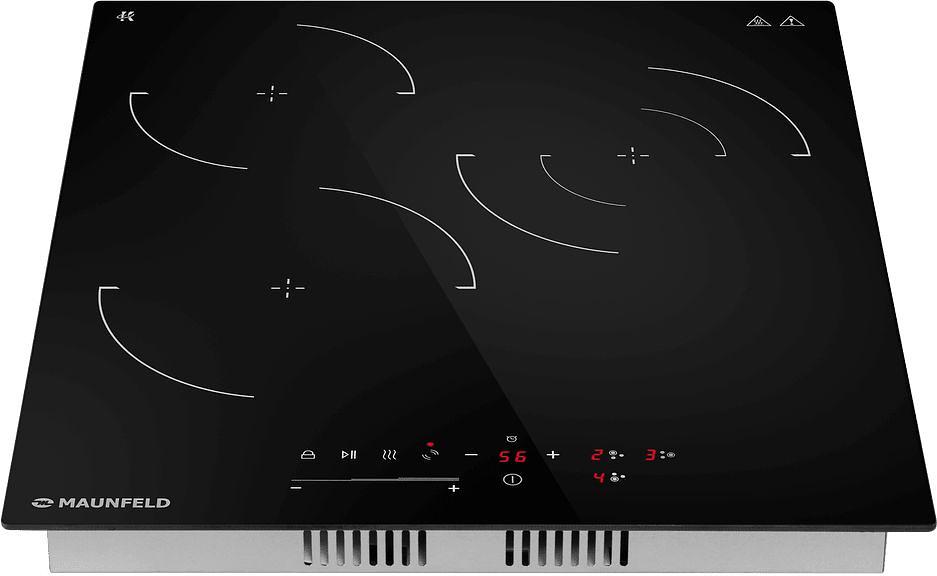 Варочная поверхность Maunfeld CVCE453SDBK черный фото 2