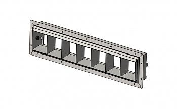 Сварный воздуховод типа «Решетки» ОПТ фото 1