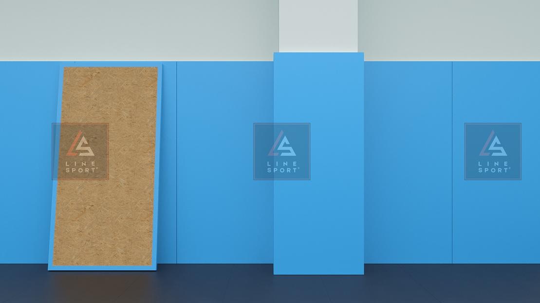 Стеновой протектор на ДВП Line Sport 50 мм ОПТ фото 2