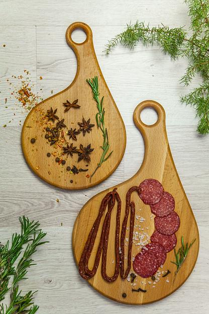 Набор разделочных досок на подставке фото 5