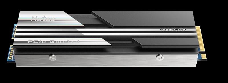 Ssd накопитель Netac SSD NV5000 PCIe 4 x4 M.2 2280 NVMe 3D NAND 1TB, R/W up to 5000/4400MB/s, with heat sink, 5y wty (NT01NV5000-1T0-E4X) фото 3