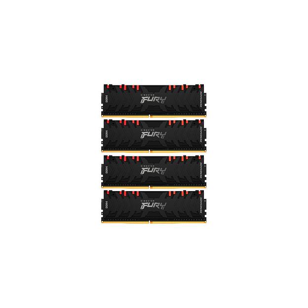 Оперативная память Kingston Fury Renegade KF436C16RBAK4/32 DDR4 - 4x 8ГБ 3600МГц, DIMM, Ret фото 1