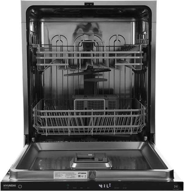 Посудомоечная машина встраив. Hyundai HBD 642 2100Вт полноразмерная нержавеющая сталь инвертер фото 4