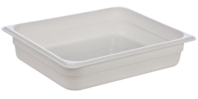 Гастроемкость 1/2 h=65 мм. 3,8 л. п/п белая /1/14/ фото 1