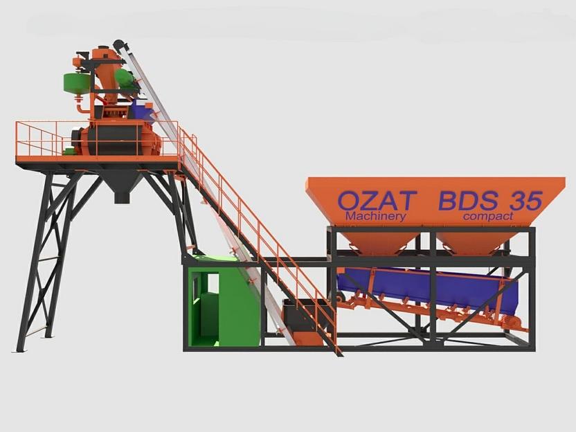 Бетонный завод «OZAT BDS Compact 35» фото 1