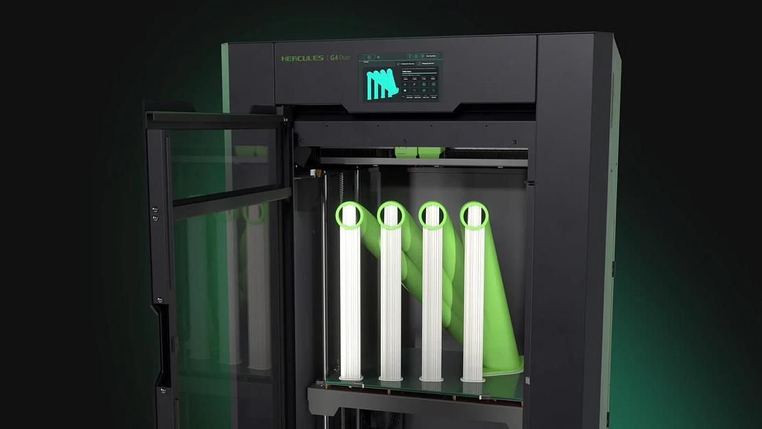 Профессиональный высокопроизводительный 3D-принтер Hercules G4 фото 2