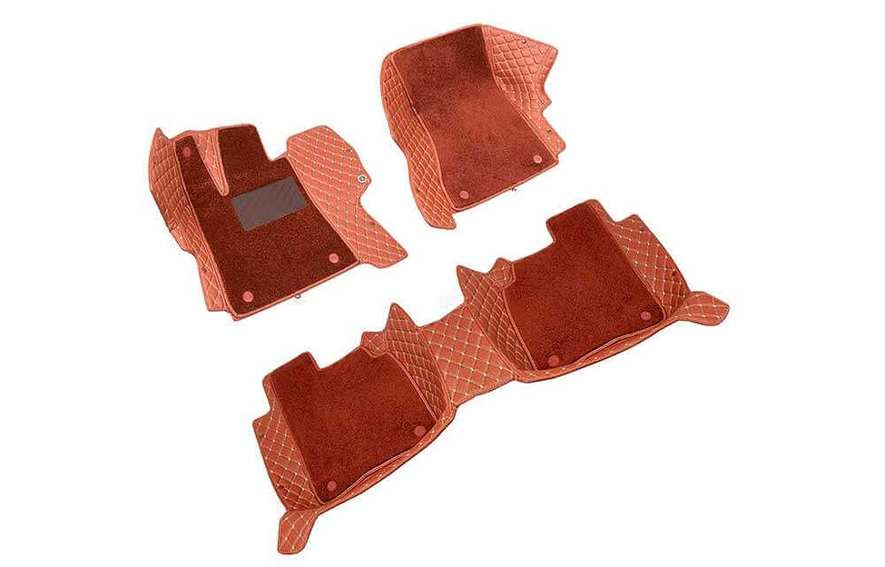 Ковры для автомобиля 5D VIP экокожа на заказ, опт фото 2